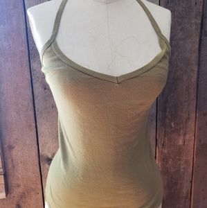 Out from under racerback tank